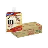 inゼリー プロテイン15g ミックスベリーヨーグルト味 (150g×36個) タンパク質15g 10秒チャージ 酵素処理ルチン Eルチン ビタミンB群7種