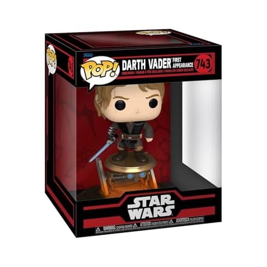 Funko Pop! Ride Deluxe: Star Wars Darkside - Anakin Skywalker - Darth Vader - (First Appearance) - Figura de Vinilo Coleccionable - Idea de Regalo- Mercancia Oficial - Movies Fans