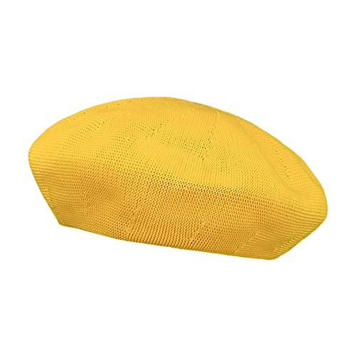 Image of Klong Women Wool Beret Hat French Style Solid Color