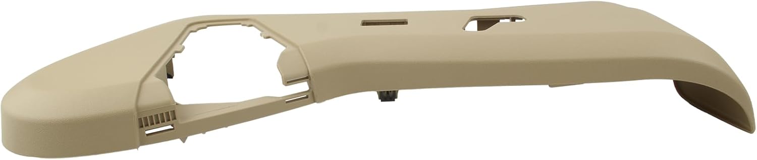MOTOALL Front Left Driver Seat Trim Track Cover Side Tan Beige Outer Power Seat Switch Panel Bezel Seat Track Shield Cover Trim for Chrysler Town & Country 2011-2016 for Dodge Grand Caravan 2011-2019