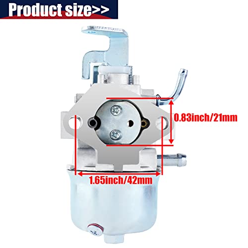 QAZAKY Carburetor Replacement for Toro CCR2000 CCR3000 Snowblower Snowthrower 38130 38185 38185C 38186 38430 38431 38435 38436 38180 38180C 38181 957935 814690 810420 20746C Mikuni 13200-906B0 Suzuki - Image 2