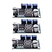 3Pack LM2596S Constant Current Module Buck Converter Step Down Module Adjustable CC/CV 7-35V to 1.25-30V Electronic Voltage LM2596S Power Supply Board
