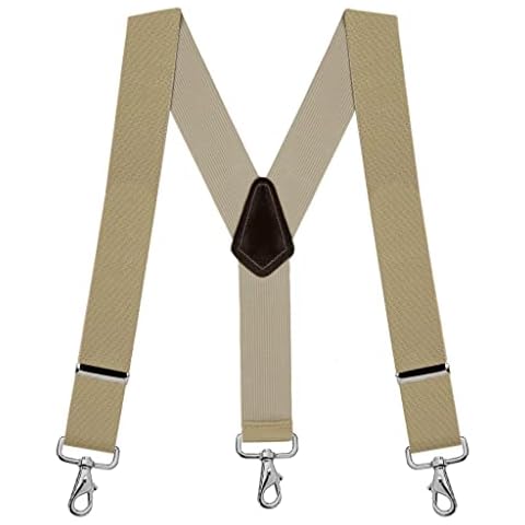 Suspender Store Trigger Snap Suspenders - TAN 48" Cover