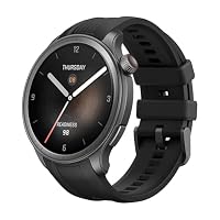 Amazfit Balance Smartwatch 46 mm, Pagamento NFC, AI Fitness Coach, Batteria di 14 Giorni...