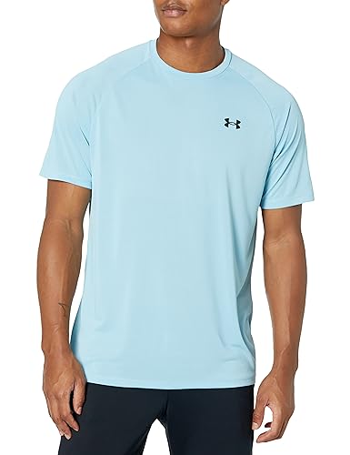 Under Armour Men's Tech 2.0 Short-Sleeve T-Shirt, (490) Blizzard / / Black, 4X-Large