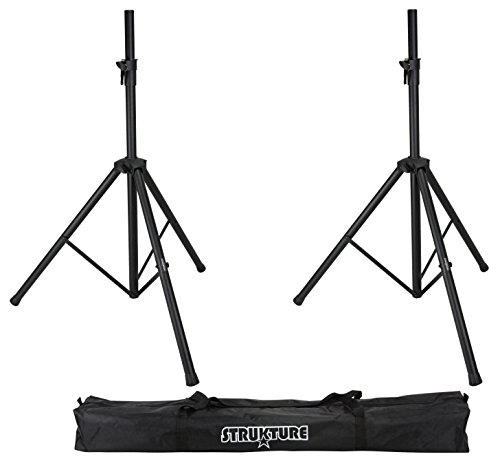 STRUKTURE SASPK2B Aluminum Speaker Stand Pack