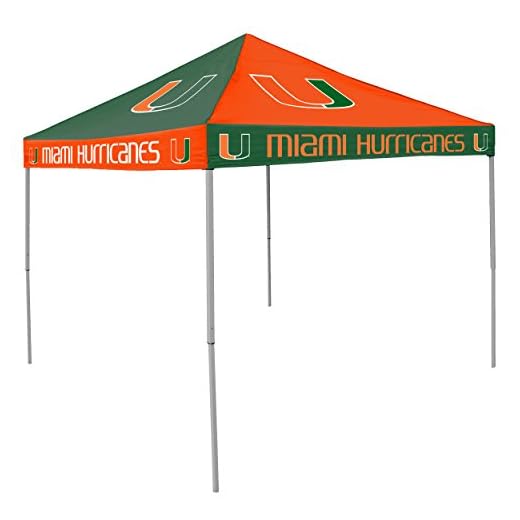 Best umbrella rental miami Miami Hurricanes 9x9 Pinwheel Canopy