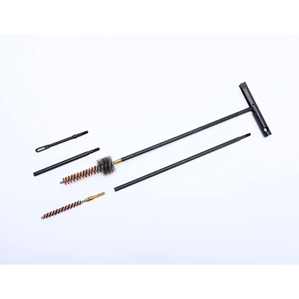 Kits de Limpieza Kit de Limpieza de Orificio de Rifle Set Shot Cleaner Cepillo Mantenimiento de Varilla para Calibre .22cal .223 556 con Bolsa Duradera Accesorios
