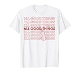 Disney Frozen Olaf All Good Things Word Stack T-Shirt