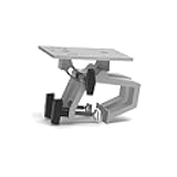 Universal Downrigger Clamp Mount – Heavy-Duty Aluminum 6”x5” Mounting Plate, Fits Up to 2” Rails – Boat Downrigger & Rod Holder Accessory
