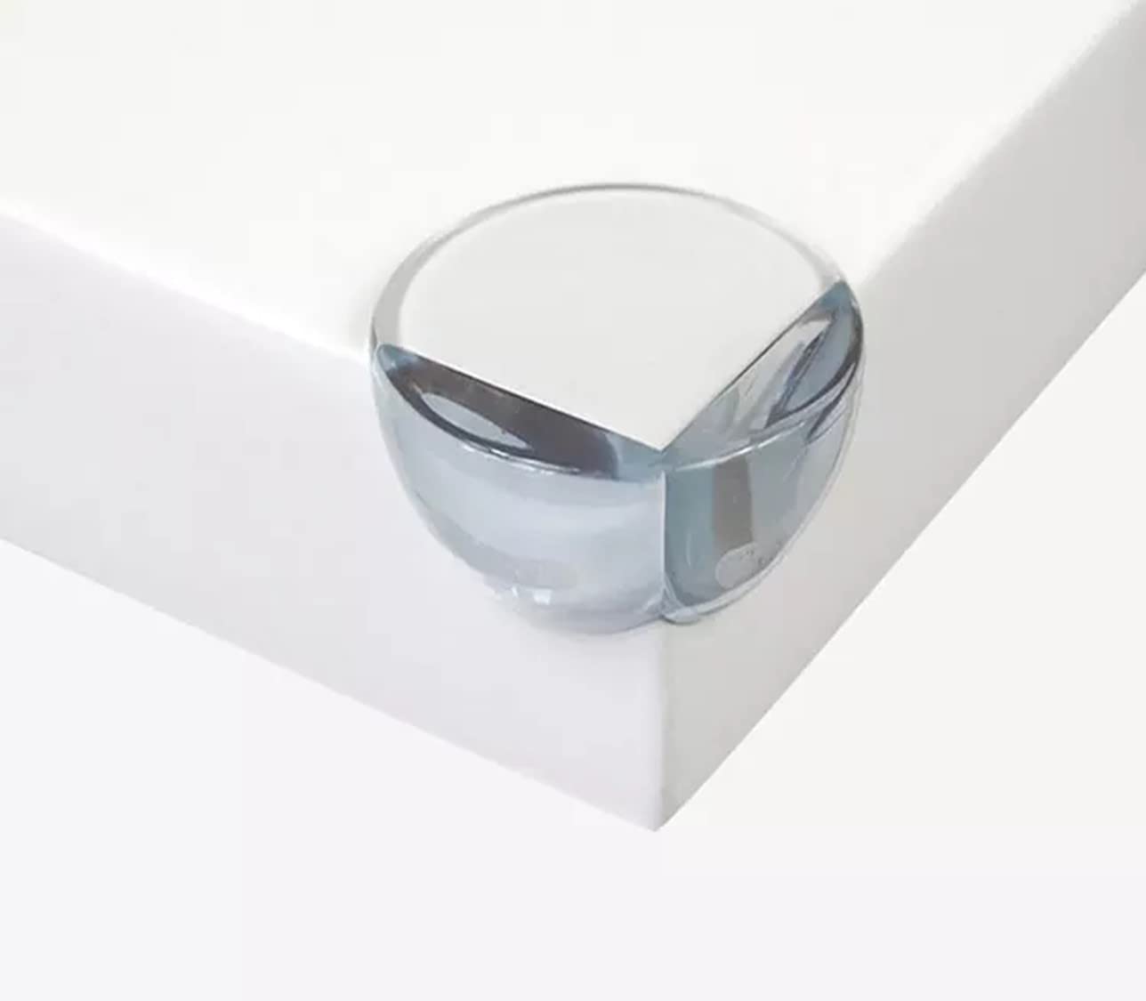 ErgoDX12x Baby Safety Protection Corner Bumper Proofing Clear Guard Transparent Clear Rubber for Child Toddler Table Furniture Sharp Edge Protectors Childproof Home Safety (Units 12)