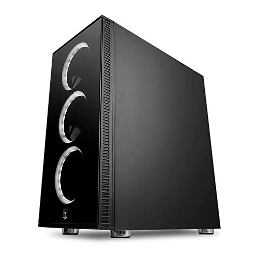 Gabinete Gamer Pichau Pouter Ii Led Branco, Vidro Temperado, Pgpo-02-branco