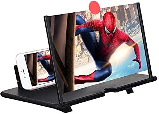 12" Screen Magnifier –3D HD Mobile Phone Magnifier Projector Screen for Movies, Videos