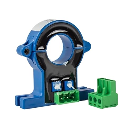 JXK-7 Hall Effect Current Sensor 20mm Hole DC24V AC 50A 100A 200A 500A 1000A 1500A DC Current Transmitter Split Core Current Transducer(AC 0-150A,4-20mA)