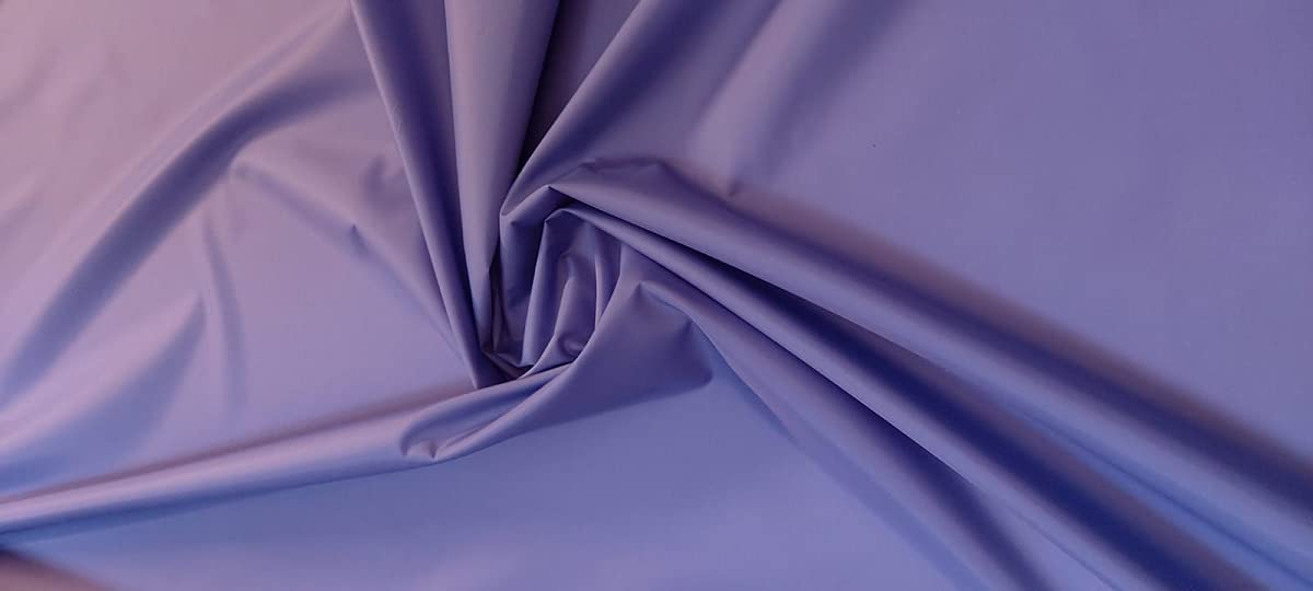 Waterproof 4oz Nylon Fabric Material PU Coated - Lilac, 1Mtr - 150cmx100cm