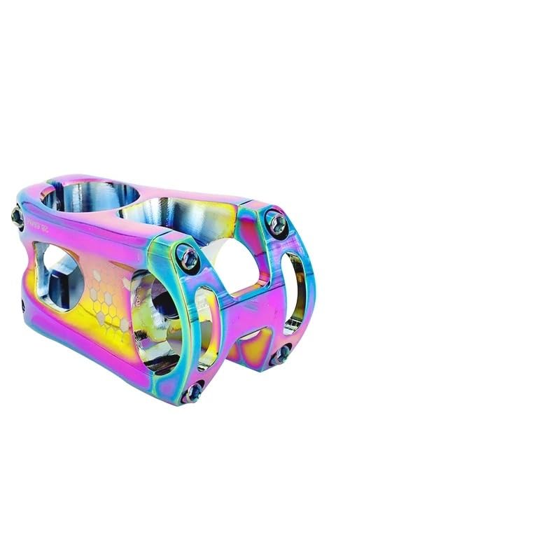 Potencia MTB Vástago de Bicicleta 50mm MTB Alta Resistencia 0 Grados Aumento FR XC Am Enduro for Manillar 31,8mm 28,6mm dirección Potencia Bicicleta