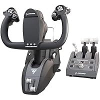 Thrustmaster TCA Yoke Pack - High-Precision Flight Controller and Throttle Quadrant with Official Boeing License for PC and Xbox Series X|S