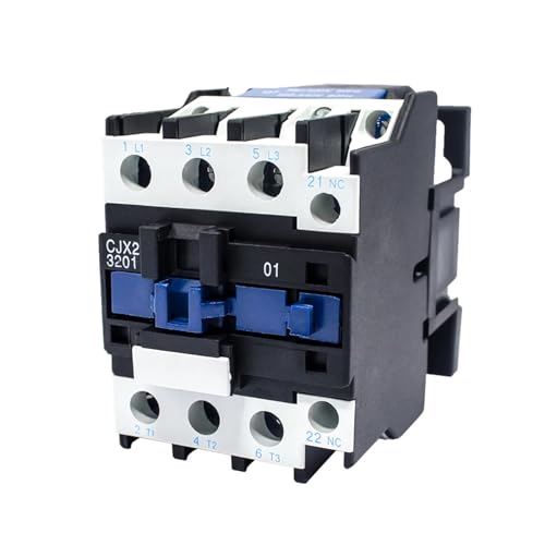 Contacteur CJX2-3210 380VAC triphasé pour commande de puissance électrique