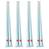 4 bolsas de peso para cubierta de piscina con sistema de drenaje doble para...