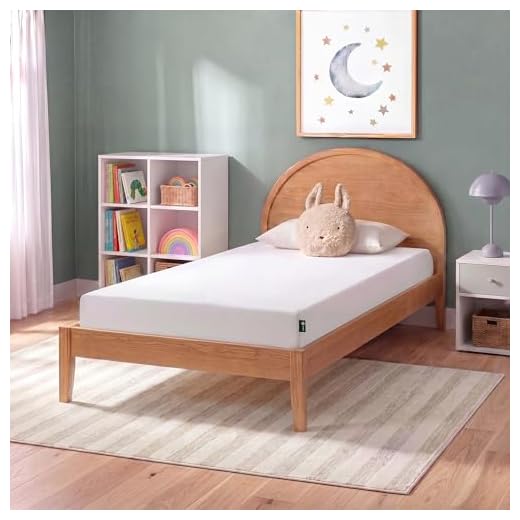 Zinus Green Tea Memory Foam Mattress 5 Inch, Pressure-Relieving Comfort & Full-Body Support, Naturally Fresh, Medium Firm Feel, CertiPUR-US & Oeko-TEX Certified Safe Materials, Twin