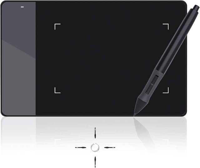Huion 420 4 x 2.23 Inches Portable Hand Writing OSU Digital Pen Tablet Signature Pad for Mac and Window