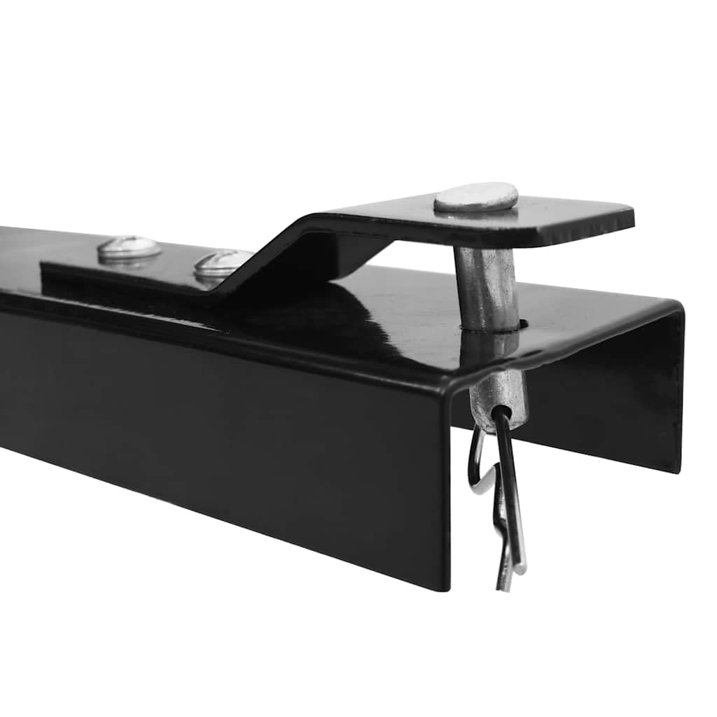 Remolque basculante de acero para cortacésped de 300 kg, 153 x 77 x 103 cm, con acoplamiento universal, paredes laterales plegables, ruedas neumáticas, para jardinería y transporte