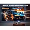 Focus-ElectriqueMini-Projecteur-YABER-E1-9500-Lumens-5G-WiFi-Bluetooth-52-Videoprojecteur-Portable-40Correction-Verticale-Supporte-1080P-Full-HD-Projecteur-Home-Cinema-pour-PhoneTV-StickUSB 【focus Électrique】mini projecteur, yaber e1 9500 lumens 5g wifi bluetooth 5.2 videoprojecteur portable, ±40°correction verticale, supporte 1080p full hd, projecteur home cinéma pour phone/tv stick/usb