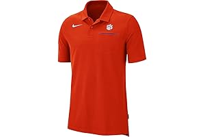 Nike Men's Clemson Tigers Elite Coaches Sideline Performance Polo
