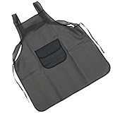 Warmhm Robuste Kochschürze aus Tpu mit Öl und Fleckenabweisender Oberfläche Verstellbare Arbeitsschürze für Märkte und Aquakulturbetriebe