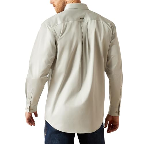 Ariat Men's Silver Team Logo Shirt2