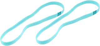 EXAOMBLE Antideslizante Unisex para Correr y Yoga Banda de Pelo Elástica Color Negro Accesorios para Cabello para Ejercicio y Actividades Deportivas