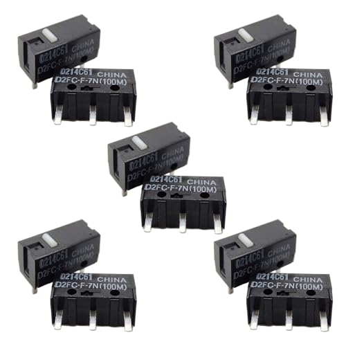 Bouton D2FC-F-7N commutateur souris haute durabilité 100M clics 3 pin