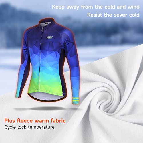 Chaqueta térmica cortaviento para ciclismo de hombre miniatura 3