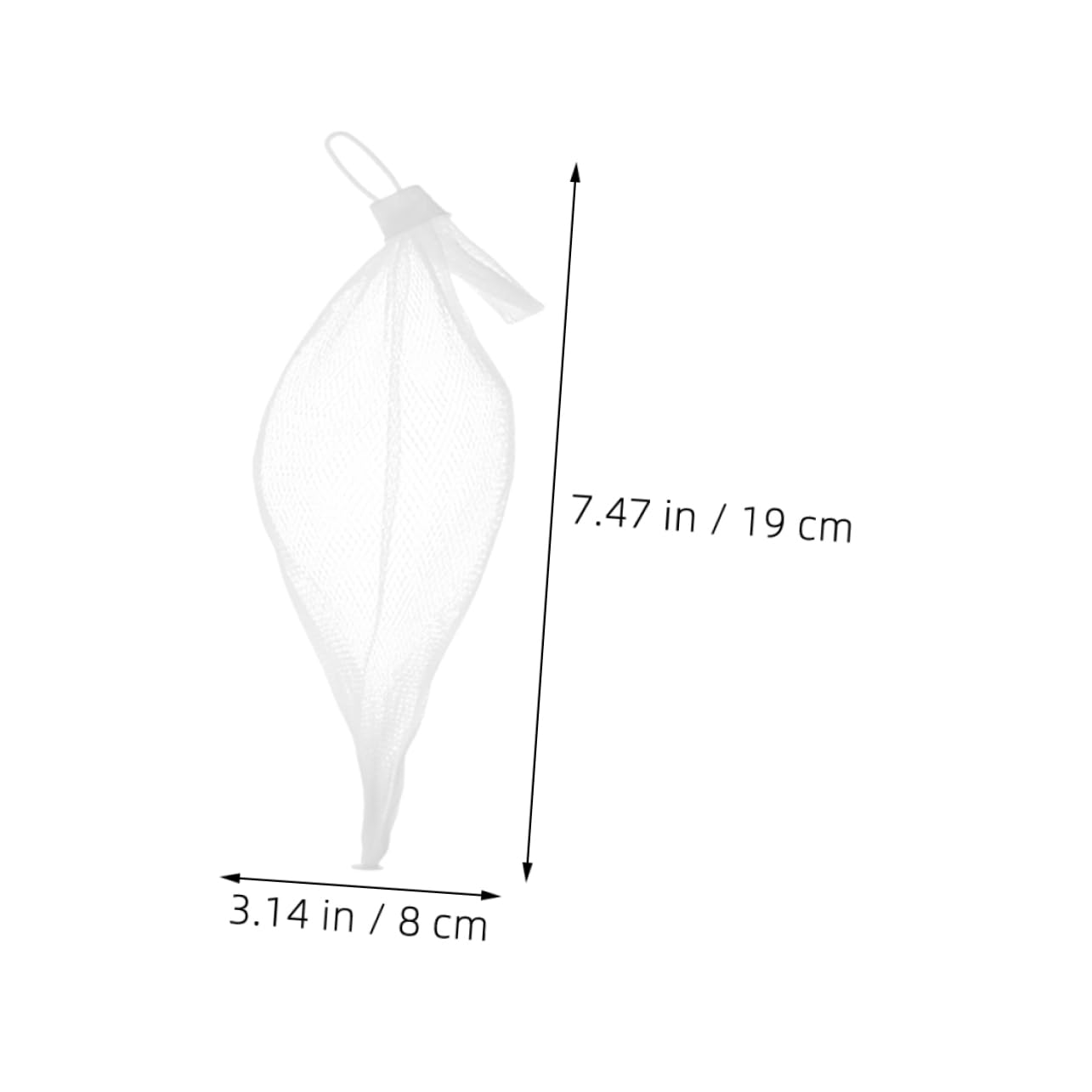 Abaodam Sacchetti in Rete per Biglie e Giocattoli, Borsa a Rete con Coulisse in Fibra di Vetro, Portatile con Maniglia, Accessorio per Organizzazione Cucina e Viaggio, Confezione da 100