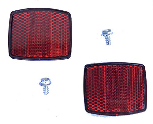 Croozer Kinderanhänger Reflektorsatz für Kid & Kid Plus 1 + 2 - Rot für...