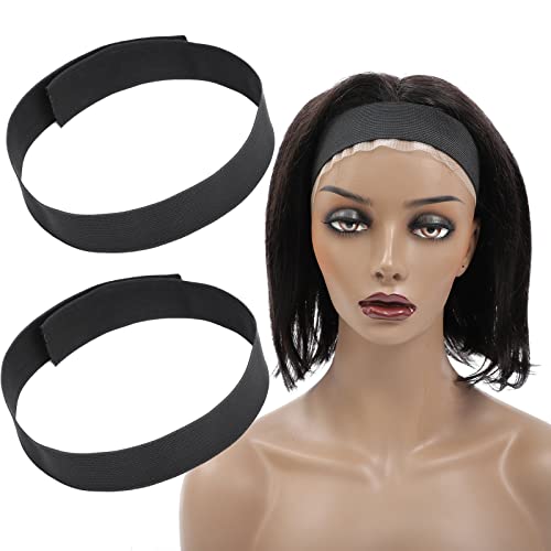 PIESOYRI 3 Pièces Bandeau Perruque, Bandes élastiques pour perruque, Bandes pour poser les bords, Bandes pour fondre la dentelle, Bandes pour perruque pour fusion de dentelle frontale Cover