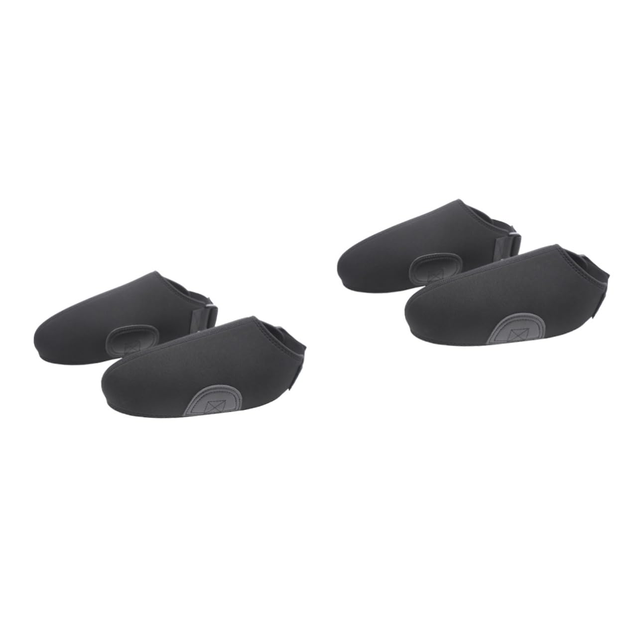 BESPORTBLE 2 Paia Copriscarpe Protettivi Manica per Scarpe da Pattinaggio Copriscarpe Antivento Copriscarpe Regolabili Copertura per Scarpe per Pattinaggio Uomini E Donne Scudo in Neoprene