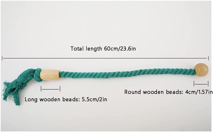 Alzapaños magnéticos para cortinas en color verde con cuerda de algodón, pack de 2 unidades 2