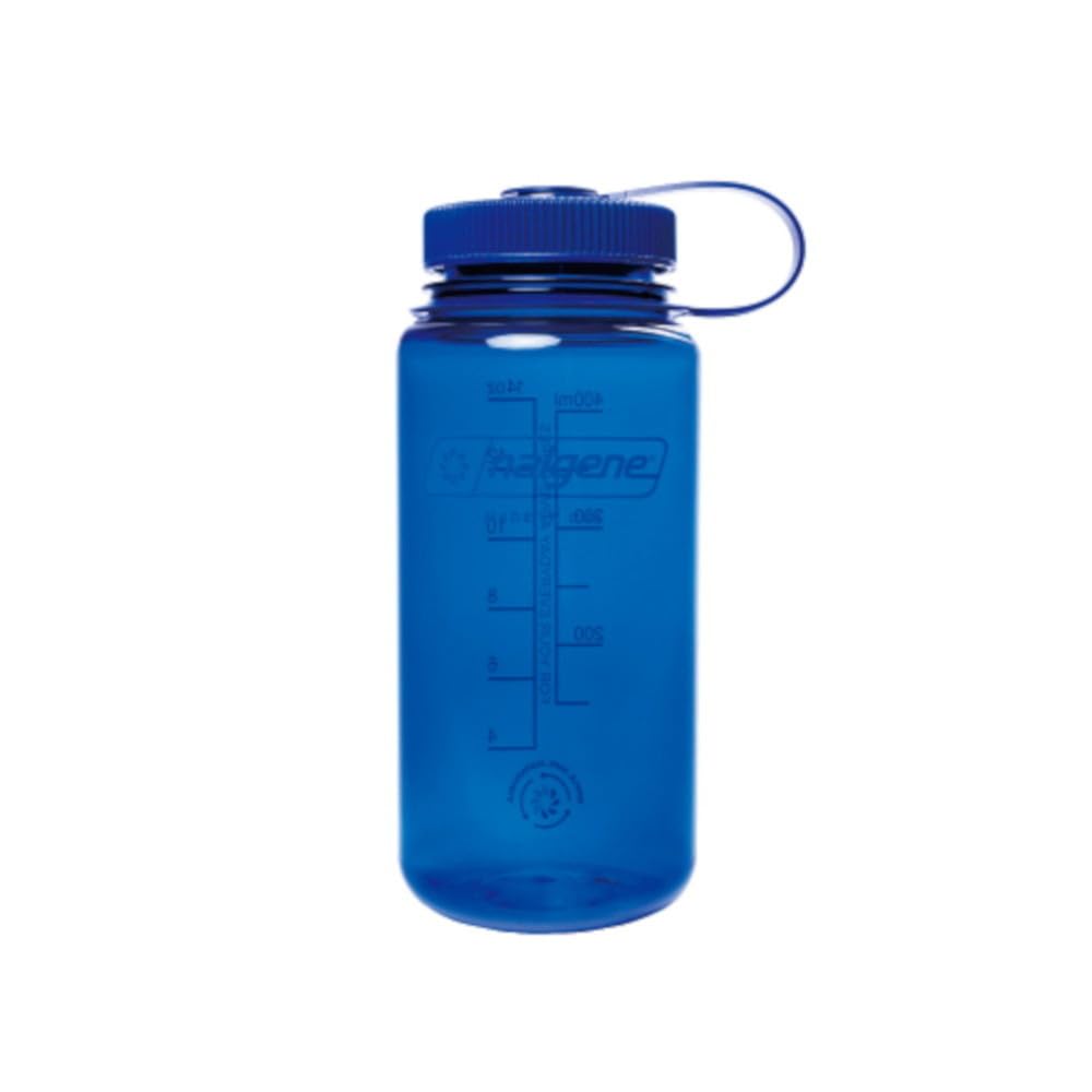 Sustain Tritan BPA-Free Water Bottle Made with Material Derived from 50% Plastic Waste (using ISCC certified mass balance), 16 OZ, Wide Mouth, Denim