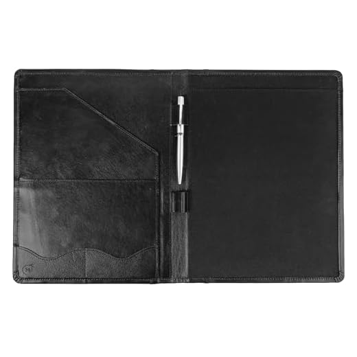 Professional Leather Organizer with Luxury Pen