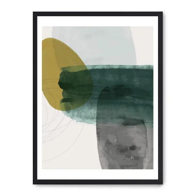 Cuadro aesthetic blends tableau abstrait pastel décoration murale épurée