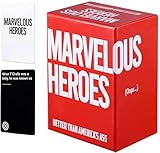 Maximale Wiederspielfähigkeit: Es gibt eine große Auswahl von 300 Karten, 225 weißen Karten und 75 schwarzen Karten. Das Kartenspiel ist sehr wiederspielbar mit unzähligen Möglichkeiten.