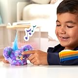 Furby Furblets Groo-Vee Mini Electronic Plush Toy, Purple and Blue - Image 5