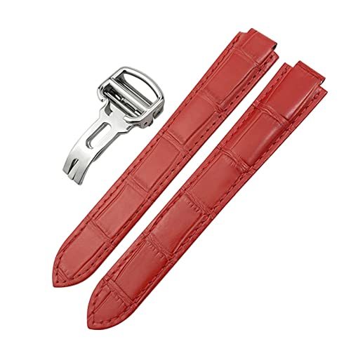Bracelet montre de veau 16mm résolvant le jeu sur Ballon Bleu de Cartier