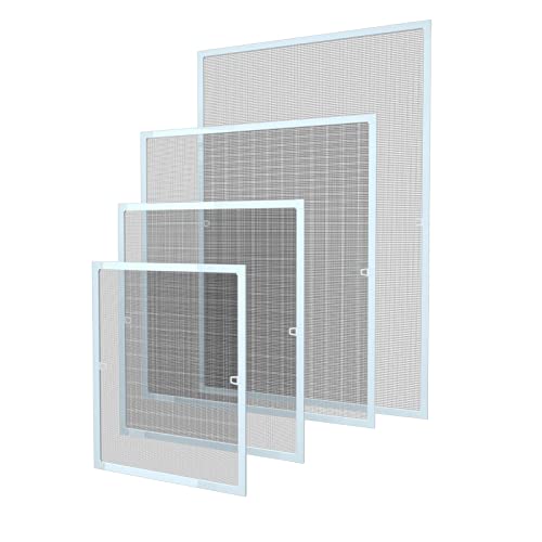 Fliegengitter Fenster, Insektenschutz mit Aluminium Rahmen Cover