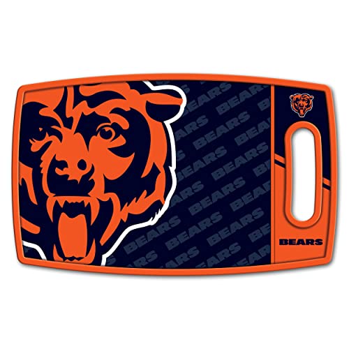 Image of YouTheFan NFL Chicago Bears Logo Series Cutting Board