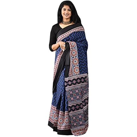Peegli Indischer Saree Sanganeri Aus 100% Reiner Baumwolle Cover