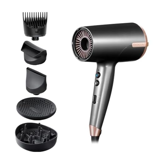 Remington Secador de Pelo Professional ONE, sensor Thermacare para proteger cabello, iónico, 8 ajustes, 4 accesorios, reductor encrespamiento, neceser para guardar, D6078