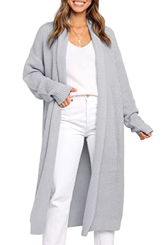 LILLUSORY Long Cardigan Sweaters for Women Fall...