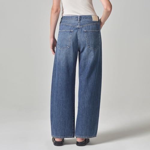 Women Wide Leg High Rise Jeans Boyfriend Drawstring Tie Waist Long Trouser Baggy Y2K Denim Pants4